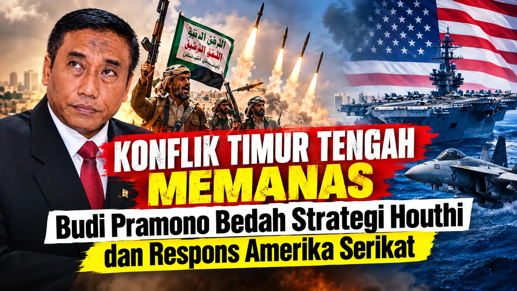 Mampukah Pertahanan Udara Saudi Membendung Ancaman Houthi? Ini Analisis Budi Pramono